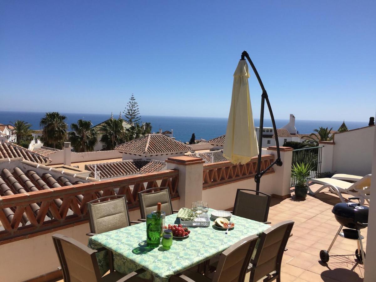 Burriana Beach, Pool, Big Terrace, Superb Seaviews Nerja Dış mekan fotoğraf