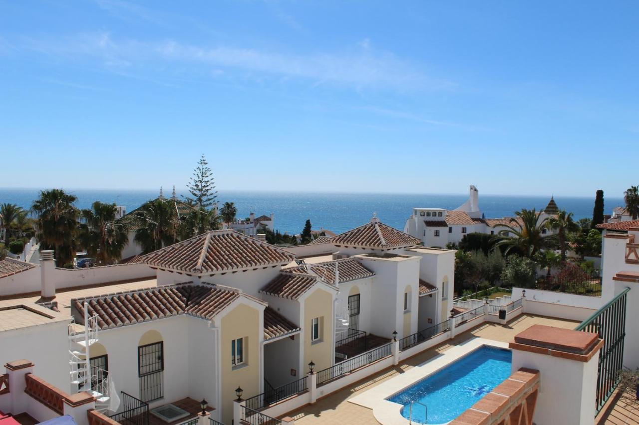 Burriana Beach, Pool, Big Terrace, Superb Seaviews Nerja Dış mekan fotoğraf