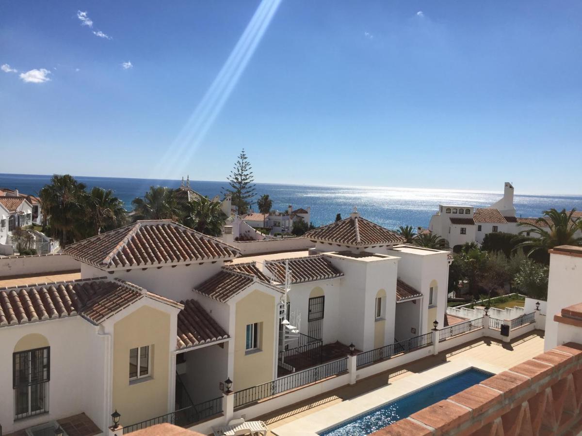 Burriana Beach, Pool, Big Terrace, Superb Seaviews Nerja Dış mekan fotoğraf